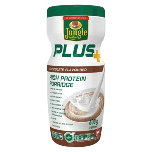 Jungle Chocolate Flavoured High Protein Porridge 600g Jungle Chocolate Flavoured High Protein Porridge 600g