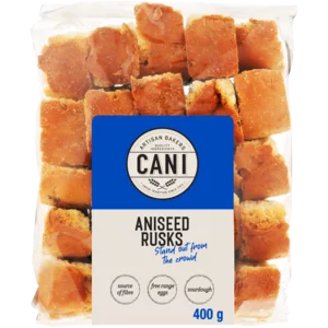 Cani Rusks Aniseed 400g Cani Rusks Aniseed 400g