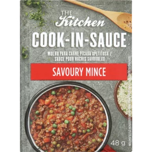 The Kitchen Savoury Mince Cook-In-Sauce 48g The Kitchen Savoury Mince Cook-In-Sauce 48g