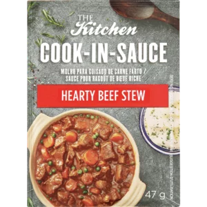 The Kitchen Hearty Beef Stew Cook-In-Sauce 47g The Kitchen Hearty Beef Stew Cook-In-Sauce 47g