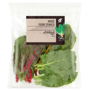 Mixed Young Spinach Bag 90g Mixed Young Spinach Bag 90g