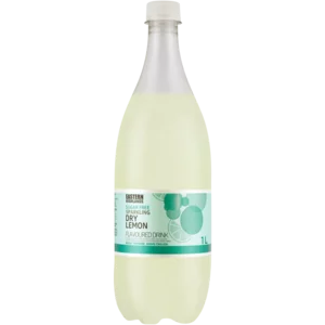 Eastern Highlands Sugar Free Sparkling Dry Lemon Flavoured Drink Bottle 1L