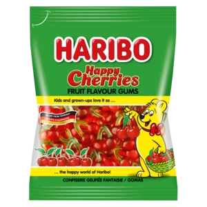 Haribo Happy Cherries Fruit Flavoured Gums 80g
