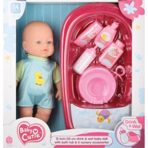Baby Cutie Mia Dry & Wet With Bath Set Baby Cutie Mia Dry & Wet With Bath Set