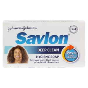 Johnson & Johnson Savlon Deep Clean Hygiene Soap 175g