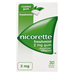 Nicorette Gum 2mg Fresh Mint 30 Pack Nicorette Gum 2mg Fresh Mint 30 Pack