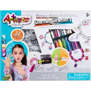 Artmazin Tasia Shrinky Funky Charming Jewellery Set 32 Piece Artmazin Tasia Shrinky Funky Charming Jewellery Set 32 Piece