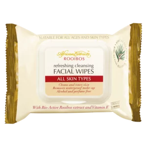 African Extract All Skin Facial Wipes 25 Pack