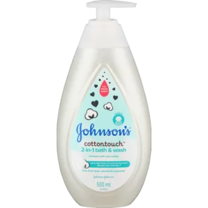 Johnson's Baby CottonTouch 2-In-1 Bath & Wash 500ml Johnson's Baby CottonTouch 2-In-1 Bath & Wash 500ml