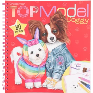 Top Model Doggy Colouring Book