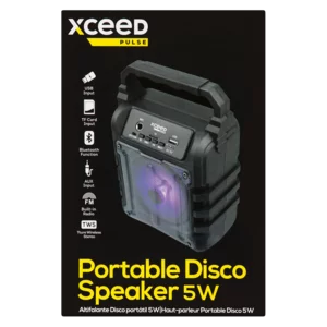 Xceed 5W Portable Disco Speaker Xceed 5W Portable Disco Speaker
