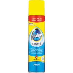 Pledge Clean It Lemon Oil Multi-Surface Cleaner 300ml