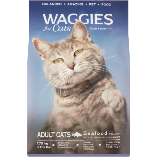 Waggies Braai Chicken Flavoured Cat Food 1.75kg