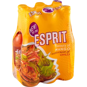 Esprit Mango With A Twist Of Chilli Flavoured Fruit Cooler Bottles 6x275ml Esprit Mango With A Twist Of Chilli Flavoured Fruit Cooler Bottles 6x275ml