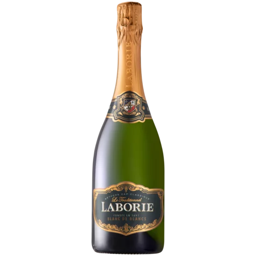 Laborie Le Traditionnel Blanc de Blancs Sparkling White Wine Bottle Gift Pack 750ml Laborie Le Traditionnel Blanc de Blancs Sparkling White Wine Bottle Gift Pack 750ml