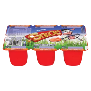 Danone Snax Mixed Fruit Flavoured Dairy Snack 6x70g Danone Snax Mixed Fruit Flavoured Dairy Snack 6x70g