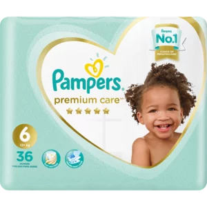 Pampers Premium Care Size 6 13+kg Diapers 36 Pack Pampers Premium Care Size 6 13+kg Diapers 36 Pack