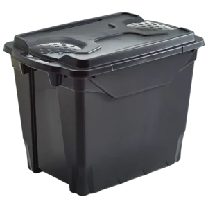 M-Home Black Brico Storage Box 55L M-Home Black Brico Storage Box 55L