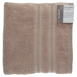 Essentials Duet Mink Bath Sheet 70x130cm Essentials Duet Mink Bath Sheet 70x130cm
