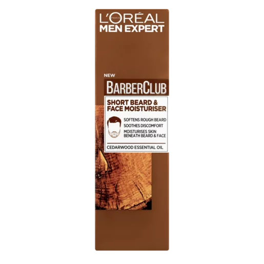 L'Oréal Barber Club Short Beard & Face Moisturiser 50ml L'Oréal Barber Club Short Beard & Face Moisturiser 50ml