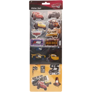 Disney Cars Sticker Pack 3 Piece