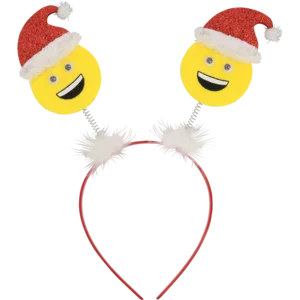Santa's Choice Collection Smiley Face Headband Santa's Choice Collection Smiley Face Headband