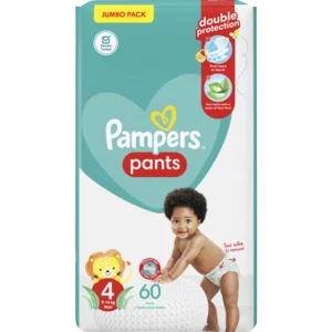 Pampers Pants Size 4 Disposable Diapers 60 Pack Pampers Pants Size 4 Disposable Diapers 60 Pack