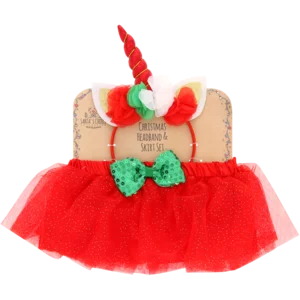 Santa's Choice Headband & Skirt Set Santa's Choice Headband & Skirt Set