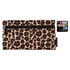Fashion Stationery Leopard Canvas Pencil Bag Fashion Stationery Leopard Canvas Pencil Bag