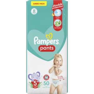 Pampers Pants Size 5 Disposable Diapers 50 Pack