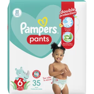Pampers Pants Size 6 Nappies 35 Pack