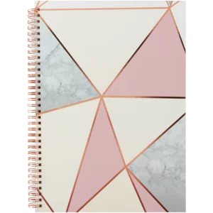 School A4 Geometric Pattern Spiral Notebook School A4 Geometric Pattern Spiral Notebook