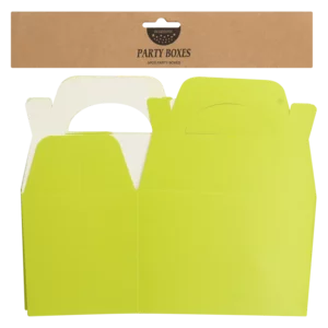 Occasions Green Party Boxes 5 Pack Occasions Green Party Boxes 5 Pack
