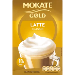 Mokate Gold Classic Latte Instant Coffee 10 Pack Mokate Gold Classic Latte Instant Coffee 10 Pack