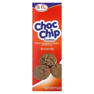 De Vries Choc Chip Brownie Cookies 150g De Vries Choc Chip Brownie Cookies 150g