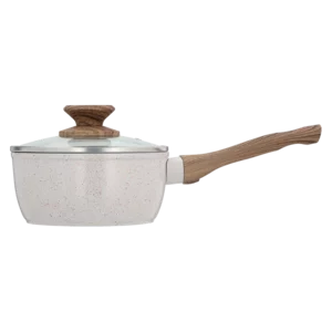 Hazel Wood Forged Aluminium Sauce Pan 16cm Hazel Wood Forged Aluminium Sauce Pan 16cm
