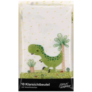 Braun Company Dinosaur Transparent Bags 10 Pack Braun Company Dinosaur Transparent Bags 10 Pack