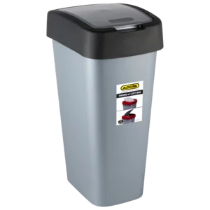 Addis Grey Swing Or Lift Bin 50L Addis Grey Swing Or Lift Bin 50L