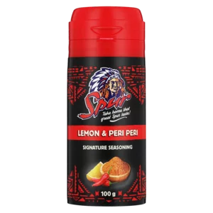 Spur Lemon & Peri Peri Signature Seasoning Shaker 100g Spur Lemon & Peri Peri Signature Seasoning Shaker 100g