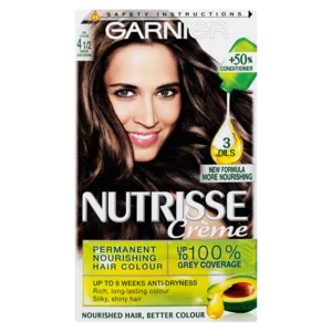 Garnier Nutrisse Crème Medium Dark Brown Permanent Nourishing Hair Colour Garnier Nutrisse Crème Medium Dark Brown Permanent Nourishing Hair Colour