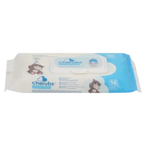 Cherubs Lightly Fragrance Flushable Wipes 56 Pack