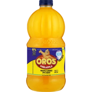 Oros Pineapples Flavoured Squash Concentrate 2L Oros Pineapples Flavoured Squash Concentrate 2L