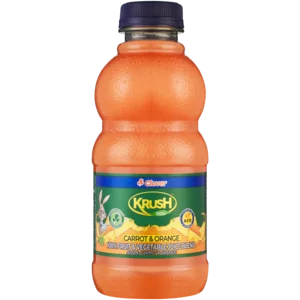 Clover Krush Carrot & Orange Fruit & Vegetable Juice Blend 500ml Clover Krush Carrot & Orange Fruit & Vegetable Juice Blend 500ml