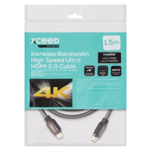 Xceed Studio Ultra-High Speed 1.5m HDMI 2.0 Cable Xceed Studio Ultra-High Speed 1.5m HDMI 2.0 Cable