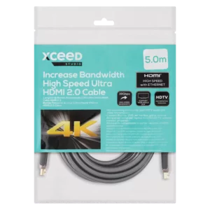 Xceed Studio Ultra-High Speed 5m HDMI 2.0 Cable Xceed Studio Ultra-High Speed 5m HDMI 2.0 Cable