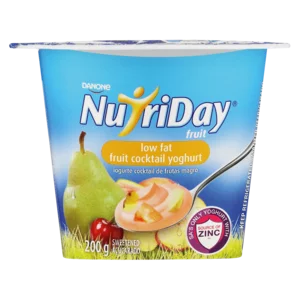 Nutriday Fruit Cocktail Flavoured Low Fat Yoghurt 200g Nutriday Fruit Cocktail Flavoured Low Fat Yoghurt 200g
