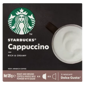 Dolce Gusto Starbucks Cappuccino Caps 12 Pack Dolce Gusto Starbucks Cappuccino Caps 12 Pack