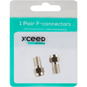 Xceed Studio F-Connectors 2 Pack Xceed Studio F-Connectors 2 Pack