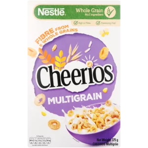 Nestlé Cheerios Whole Grain Multigrain Cereal Box 375g Nestlé Cheerios Whole Grain Multigrain Cereal Box 375g
