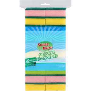 Super Brite Scourer Sponge Set 20 Pack Super Brite Scourer Sponge Set 20 Pack